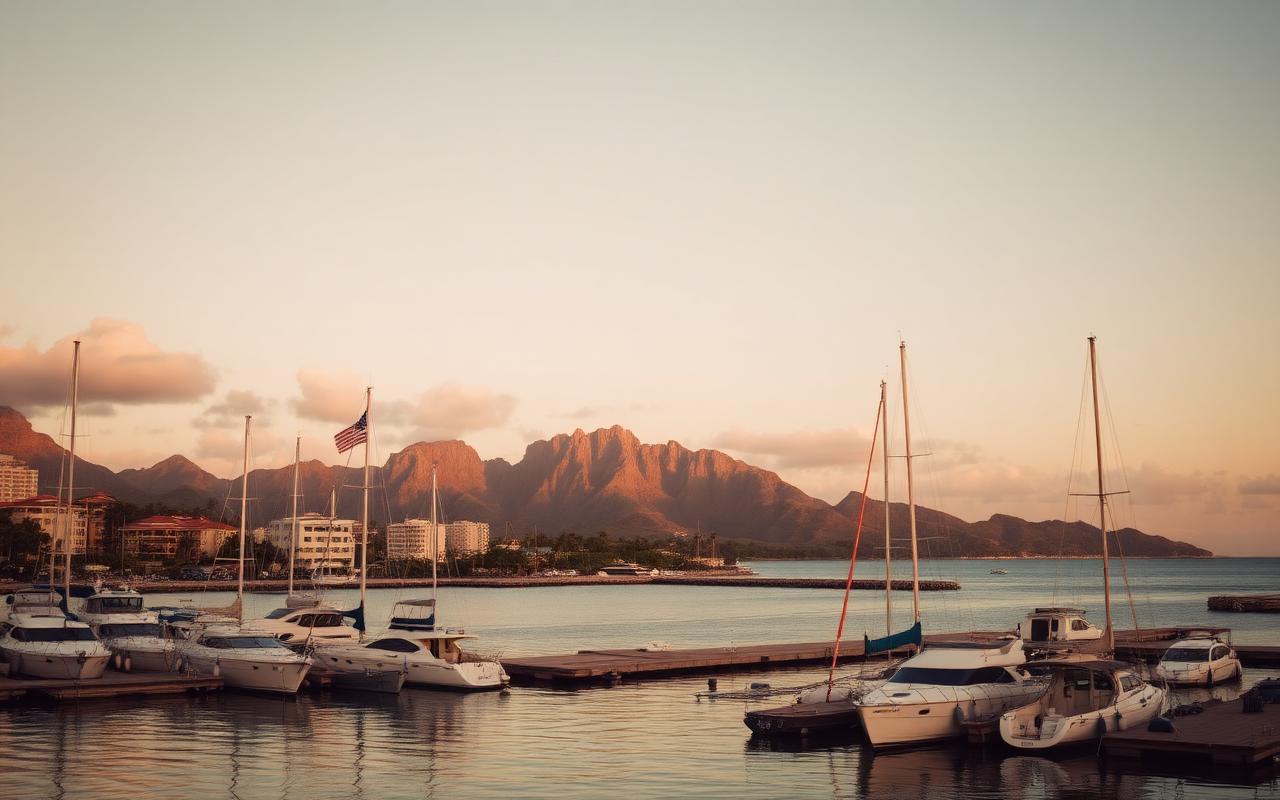 Mauritius silhouette