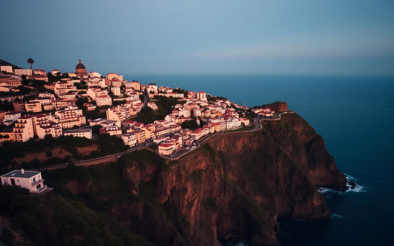 Madeira (Portugal) silhouette