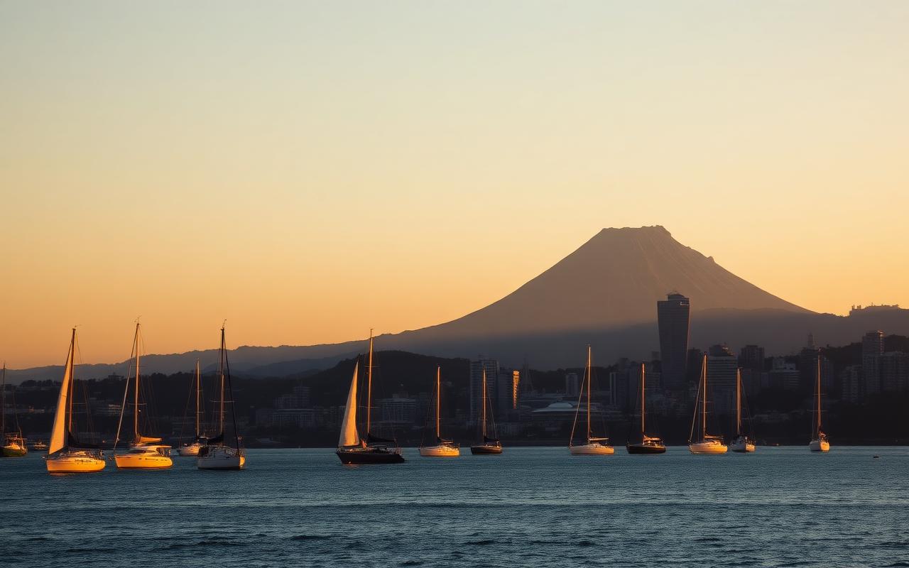 New Zealand silhouette