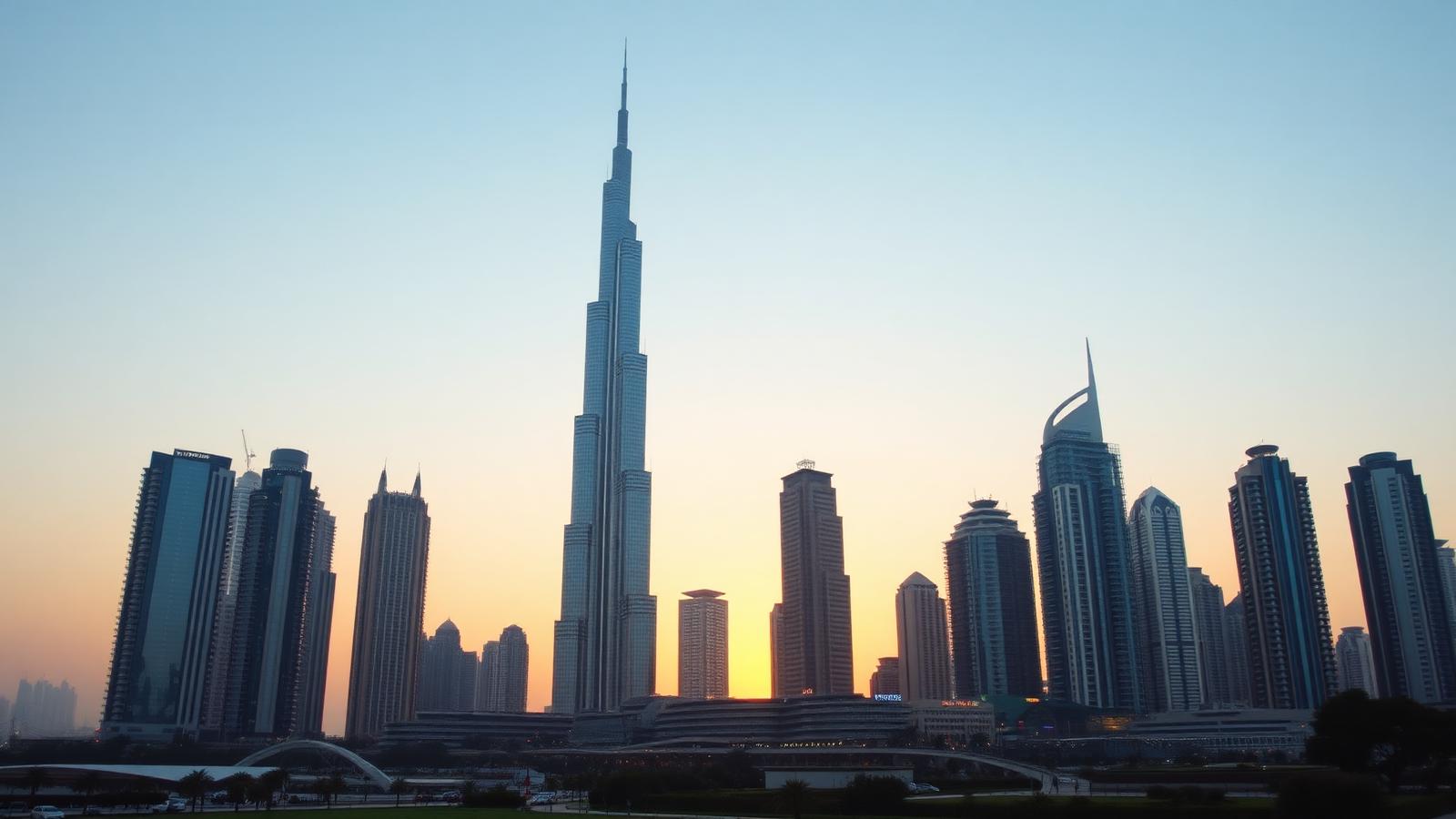 United Arab Emirates silhouette
