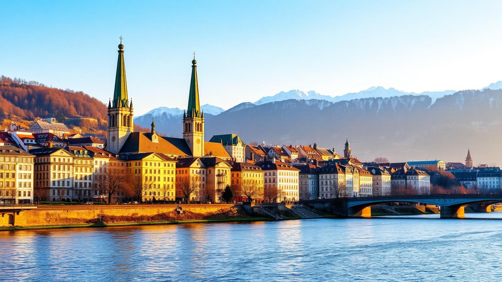 Switzerland silhouette