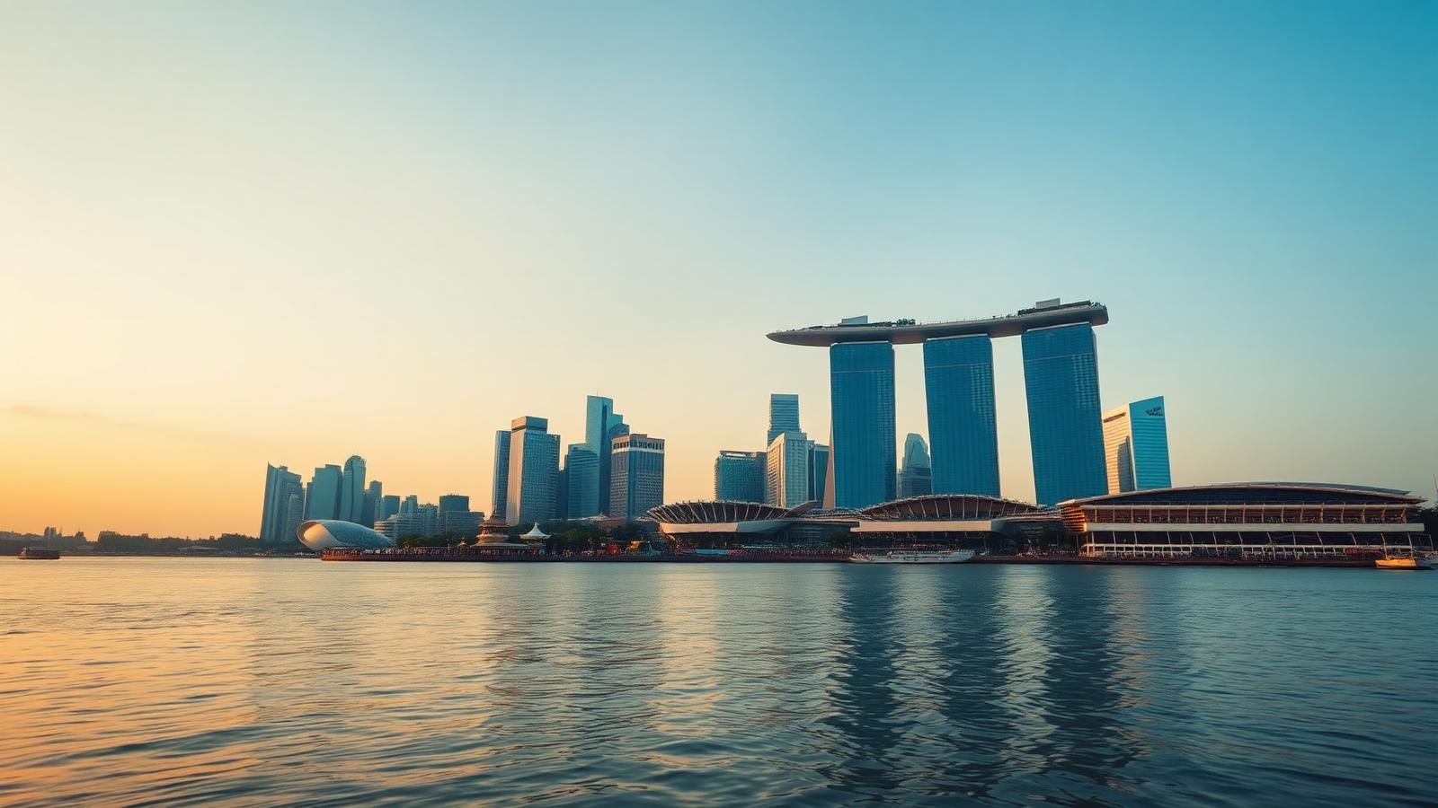 Singapore silhouette
