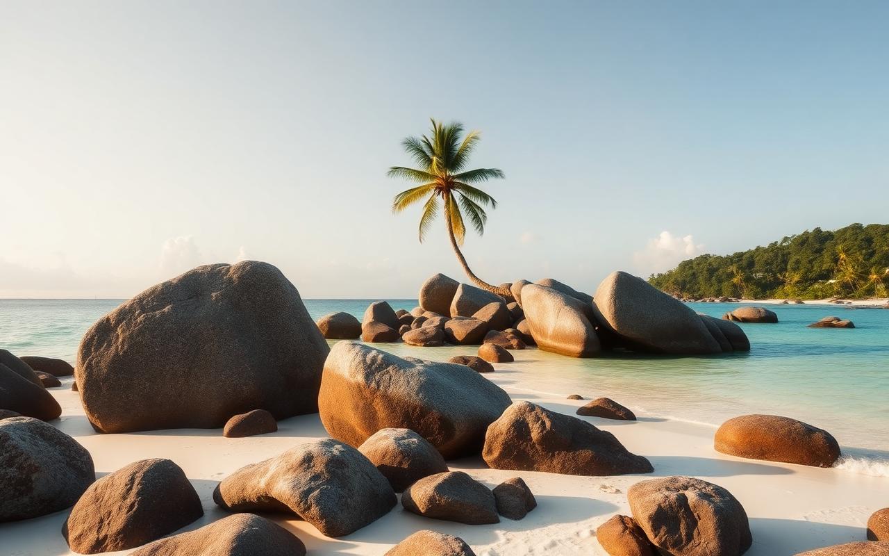 Seychelles silhouette